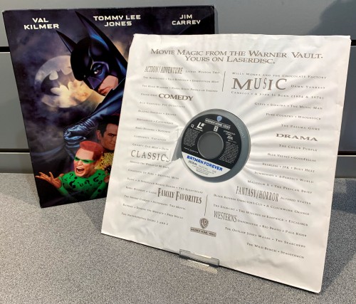Batman Forever (1995) AC3 NTSC Laserdisc Set